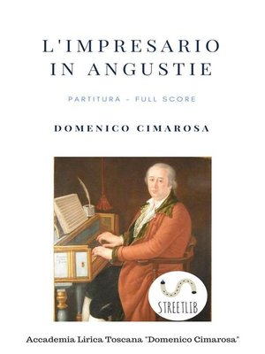 cover image of L'impresario in angustie (Partitura--Full Score)